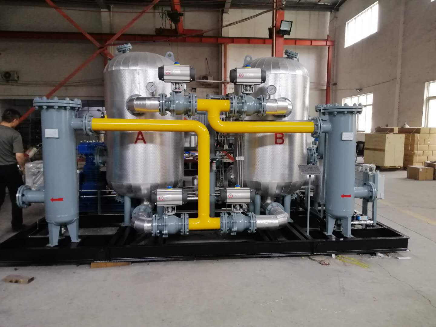 Unit dehidrasi gas alam SPBU1