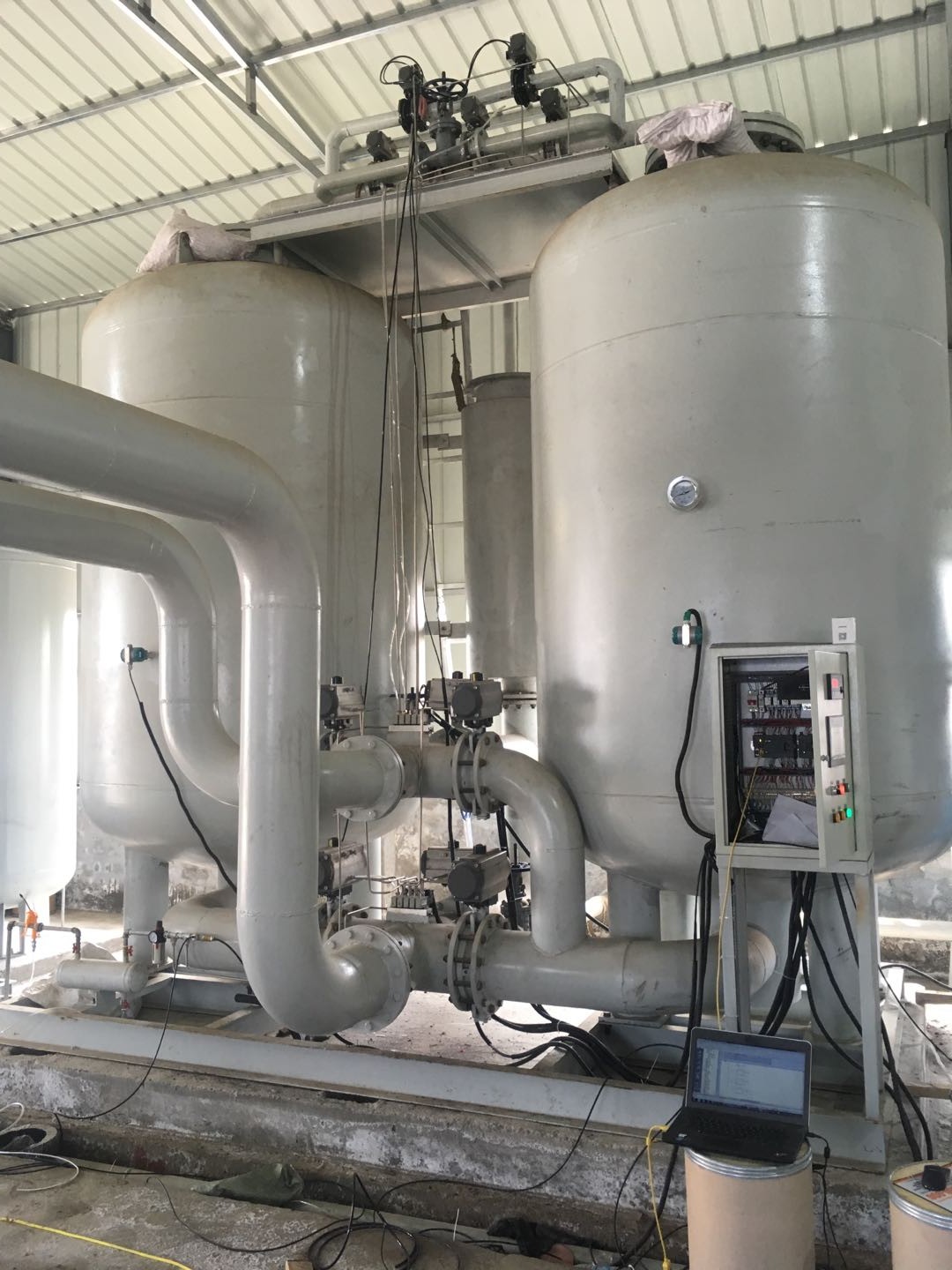 VPSA-800 oxygen plant commissioning site 1