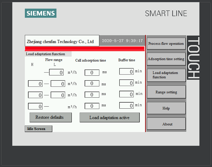 Intelligent soft periodic switching (HMI control)